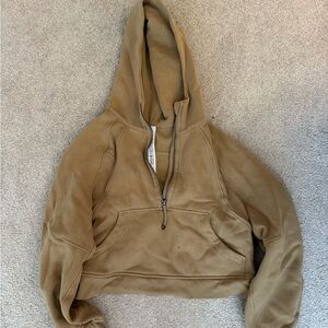 Lululemon Camel Scuba Hoodie